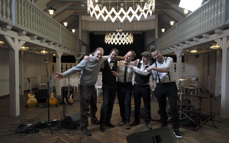 Feierabend am Set: Showcasevideo produzieren für "The Silverhammers" (Bild von Christian Stapff)