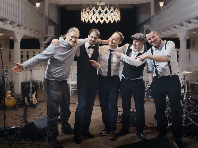 Feierabend am Set: Showcasevideo produzieren für "The Silverhammers" (Bild: Privat)